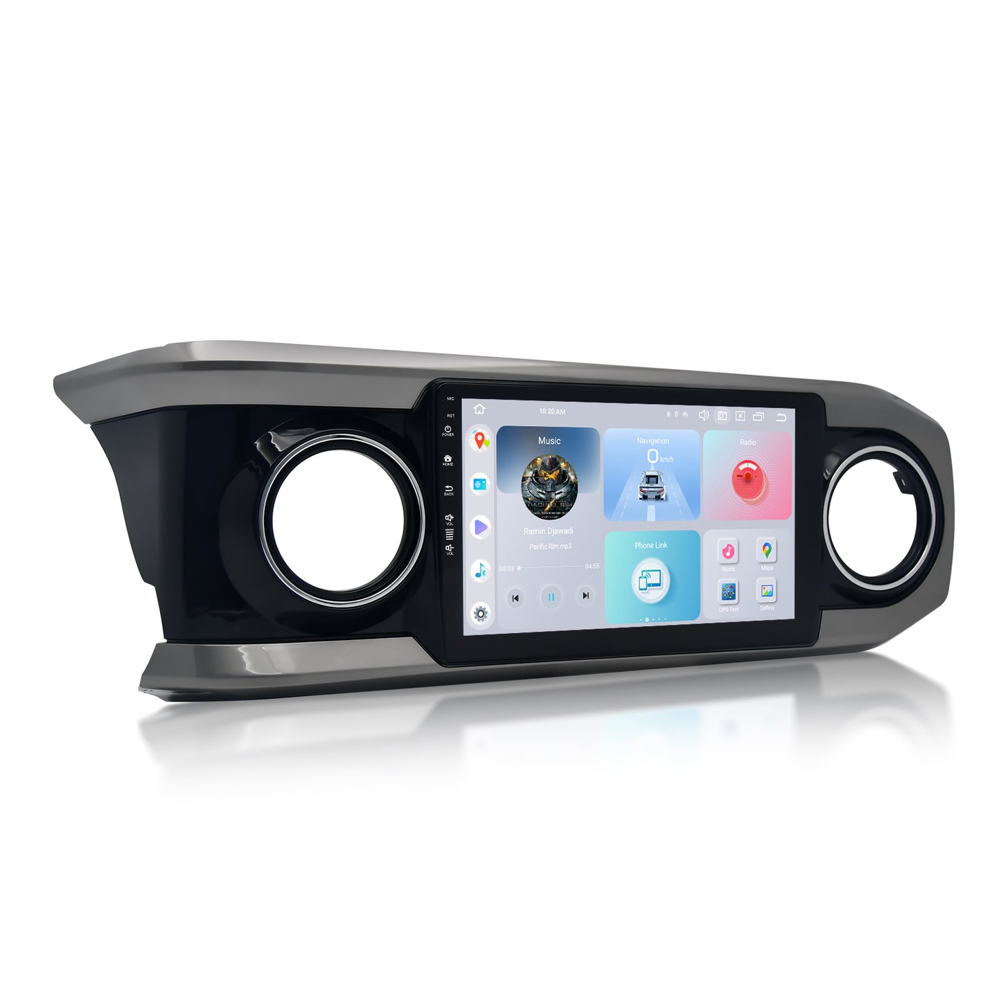 Roadanvi X12 Car Stereo for Toyota Tacoma 2016-2022 with Wireless Apple Carplay & Android Auto, 10.2" Touch Screen Head Unit, GPS Radio, 4G RAM+64G ROM, Bluetooth 5.0, 5G WiFi, 4G LTE