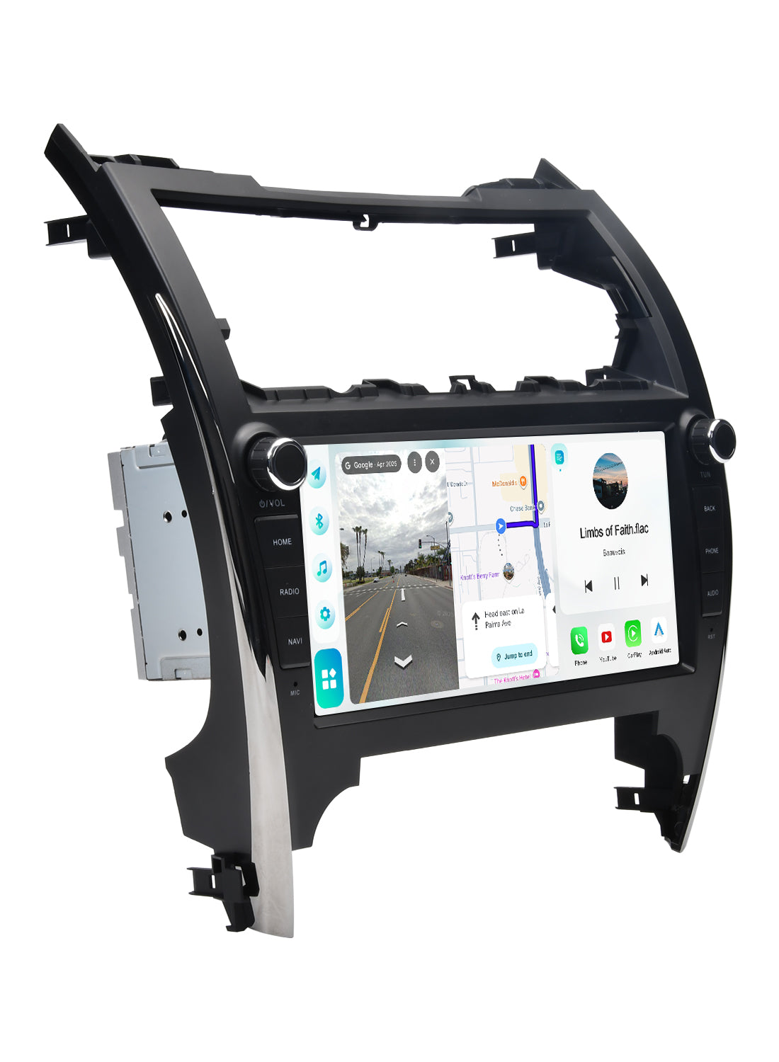 Roadanvi X14 6G+128G Car Stereo for Toyota Camry 2012 2013 2014 Wireless Carplay Android Auto Car Radio Bluetooth 5.2 Android 14 Head Unit GPS Navigation WiFi 4G LTE 10.33" QLED Touch Screen