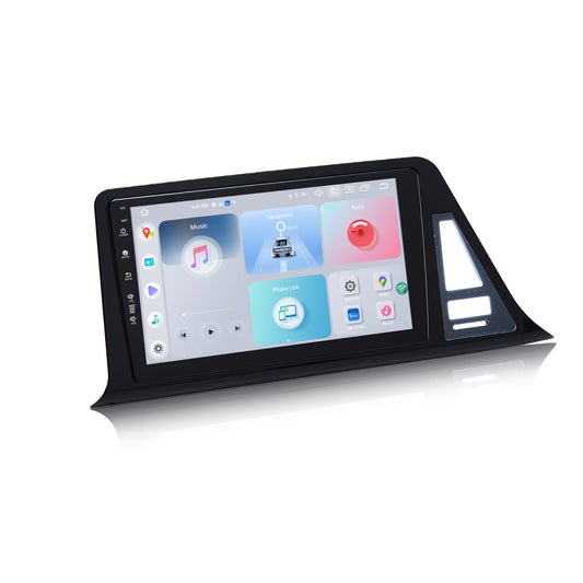 Roadanvi X12 Car Stereo for Toyota CHR 2016-2020 Carplay & Android Auto Head Unit, WiFi & 4G LTE GPS Navigation 1280x720 QLED 9" Touch Screen 4GB+64GB Bluetooth