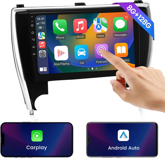 Roadanvi F10 For Toyota Camry 2015 2016 2017 Car Stereo IPS Screen DSP 1280*720 GPS Wifi Apple Carplay 8G RAM +128G ROM Radio