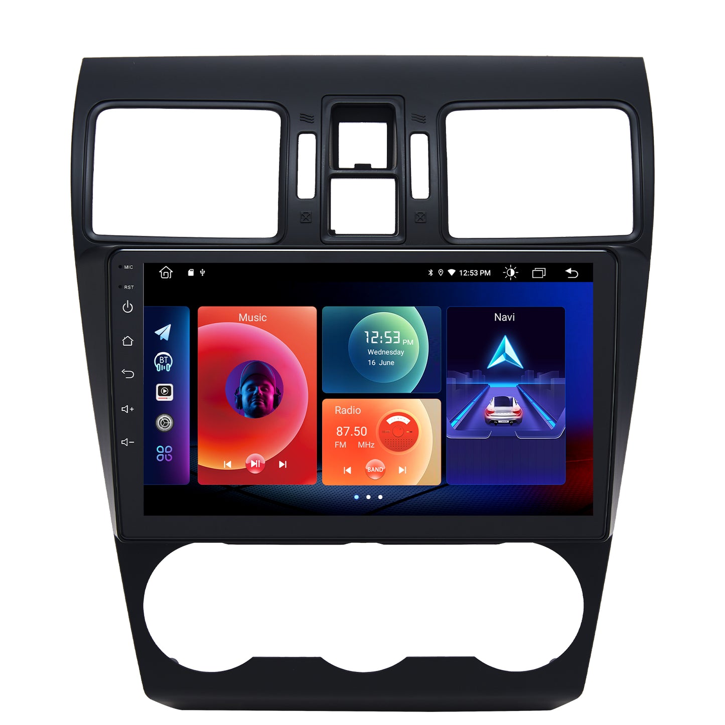 Roadanvi F10 For Subaru Forester 4 Impreza WRX 2012 2013 2014 2015 Car Stereo Apple Carplay IPS Screen 9 Inch 4G RAM Wifi GPS Navigation
