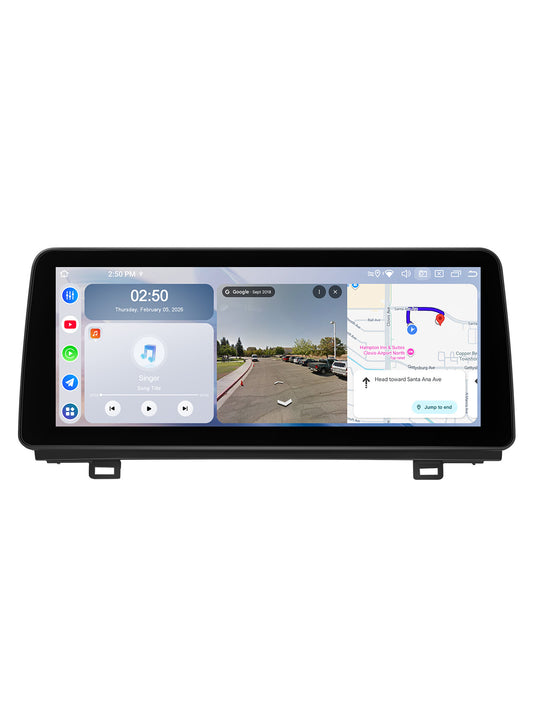 Roadanvi Android 14 12.3" Car Stereo for Honda Accord 10th 2018-2021 Wireless Carplay Andorid Auto WiFi 4G LTE 2K QLED Car Radio GPS Navigation Bluetooth 5.2 Head Unit 6G+128G 1920x720 Touch Screen