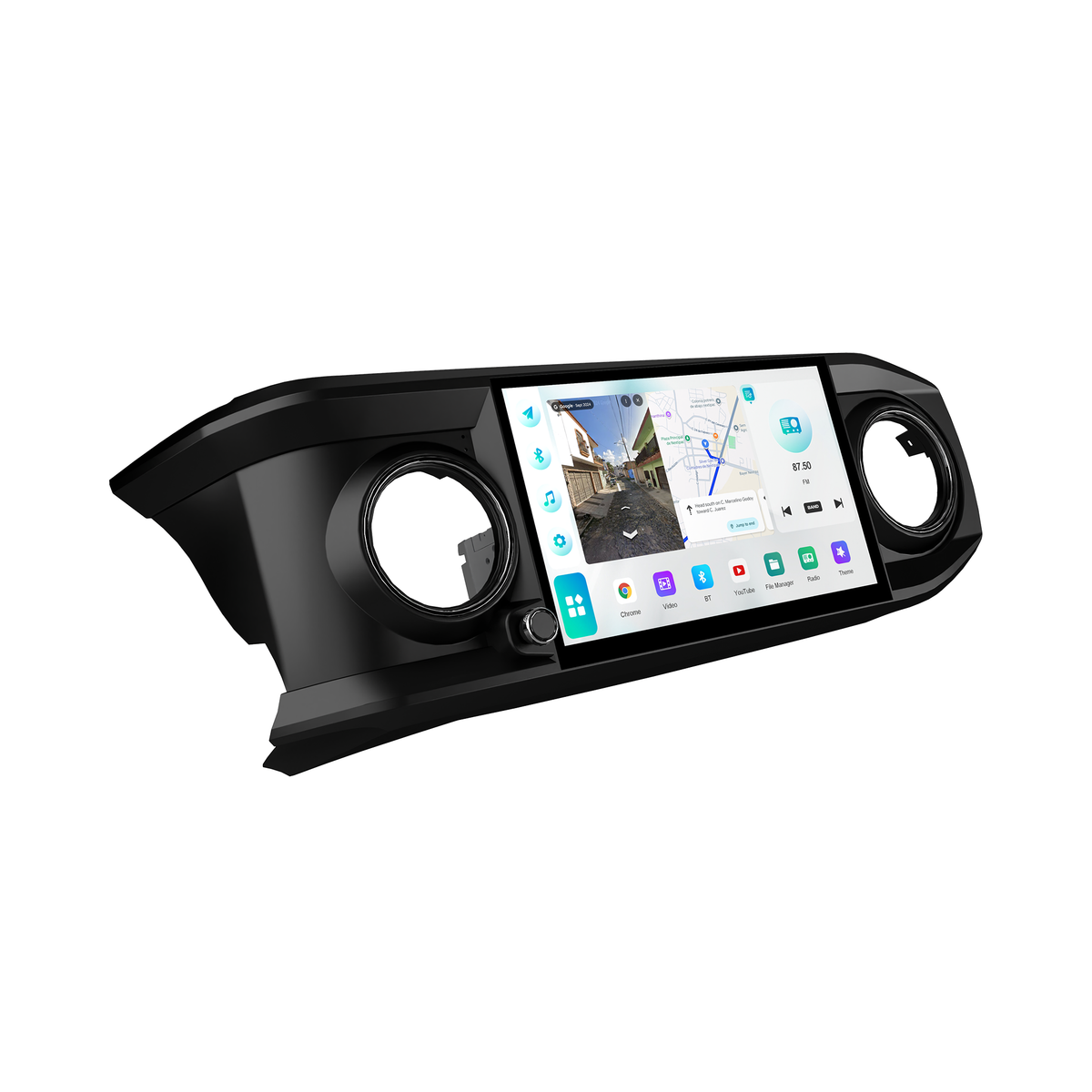 Roadanvi Android 14 11.6" Head Unit for Toyota Tacoma 2016-2023, Wireless CarPlay & Android Auto,6GB+128GB Gyro GPS Navigation, Car Radio,Plug and Play Stereo,knobs,X14 Series