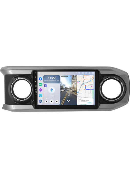 Roadanvi X14 6G+128G Head Unit for Toyota Tacoma 2016-2022 Wireless Apple Carplay & Android Auto, 10.2" Touch Screen Car Stereo, Bluetooth 5.2 GPS Navigation,4G LTE,5G WiFi,DTS Radio