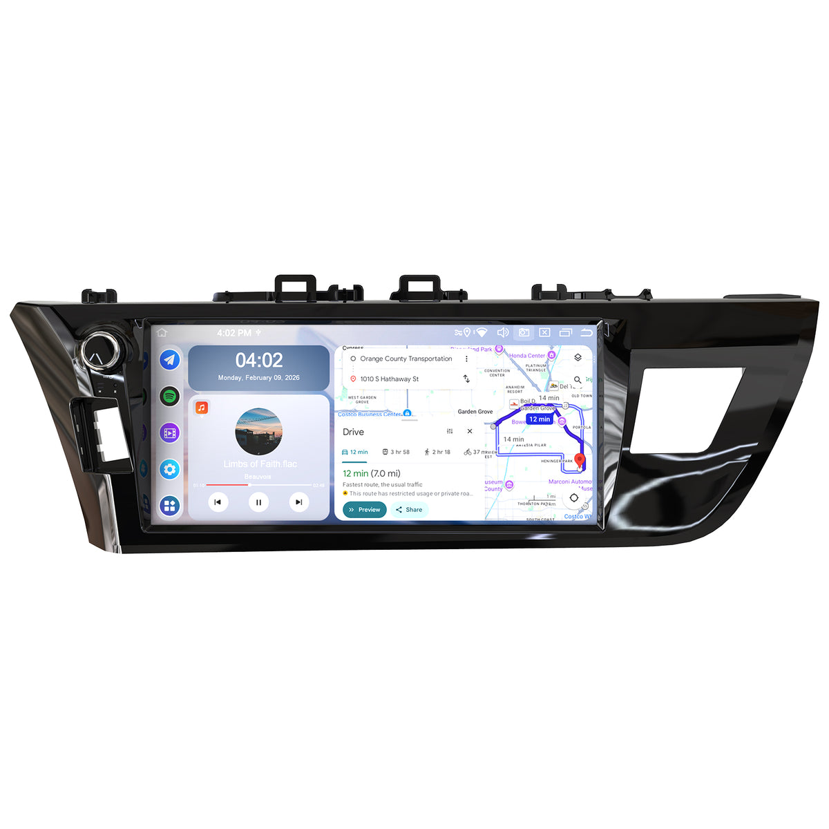 Roadanvi Android 14 6G+128GB 10.33" Car Stereo for Toyota Corolla 2014-2016 Wireless Carplay & Android Auto,Bluetooth 5.2 Head Unit,4G LTE,5G WiFi,QLED Touch Screen Radio,GPS Navigation,X14 Series