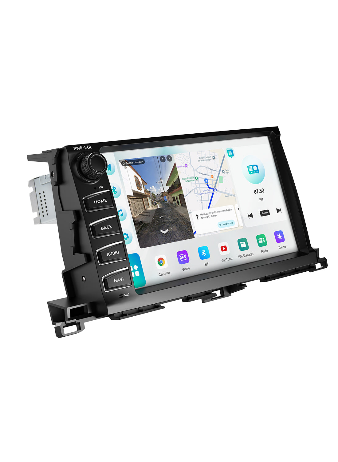 Roadanvi X14 6G+128G 10.2" Car Radio for Toyota Highlander 2015-2019 Wireless Carplay Android Auto Head Unit Car Stereo WiFi 4G LTE GPS Navigation 1280x720 QLED Touch Screen