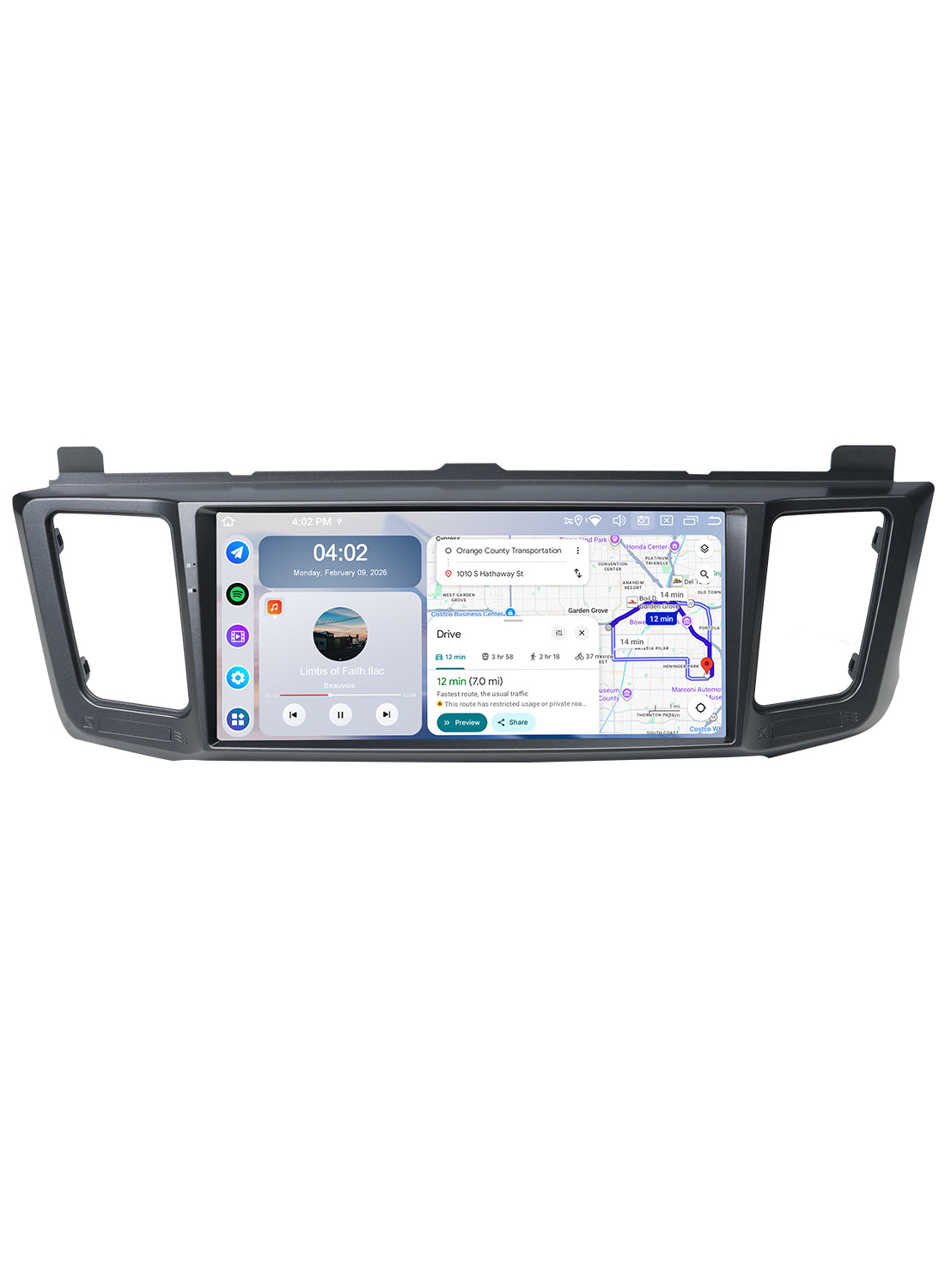 Roadanvi 10.33" Android 14 Car Stereo for Toyota RAV4 2013-2018,6G+128G with Wireless Carplay, Android Auto, Bluetooth 5.2, GPS Navigation, QLED Touch Screen, WiFi, and 4G LTE Head Unit