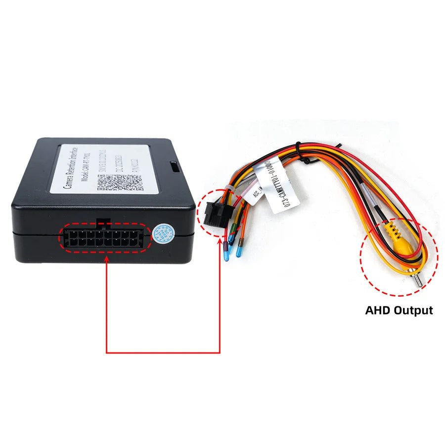 Toyota OEM Backup Camera Converter for 2022+ RAV4 / Tundra / Tacoma/ Corolla – Plug & Play Factory Camera Retention Adapter