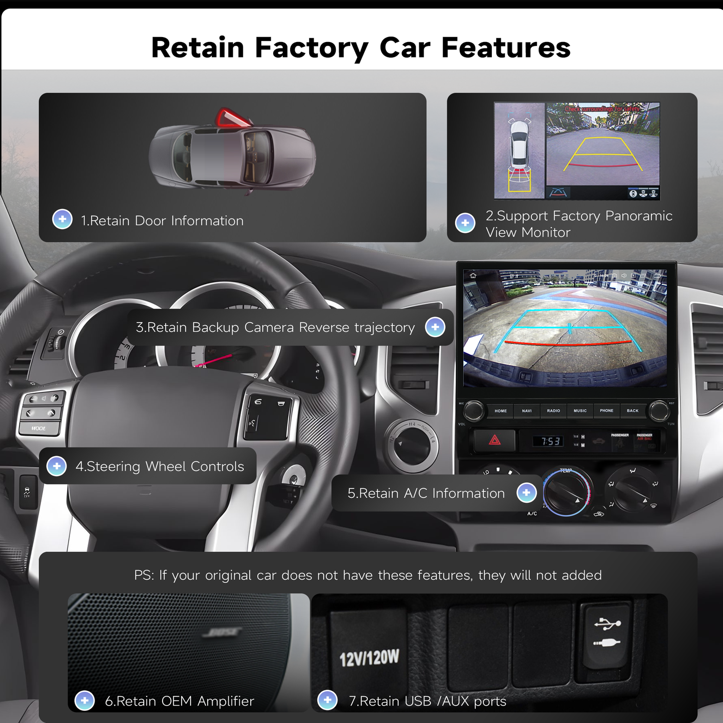 Roadanvi 10.2" Android 14 Car Stereo for 2nd Gen Toyota Tacoma 2005-2015, Wireless Apple CarPlay & Android Auto,6GB RAM 128GB ROM, 5G WiFi 4G LTE, QLED Touchscreen, GPS Navigation, Bluetooth 5.2