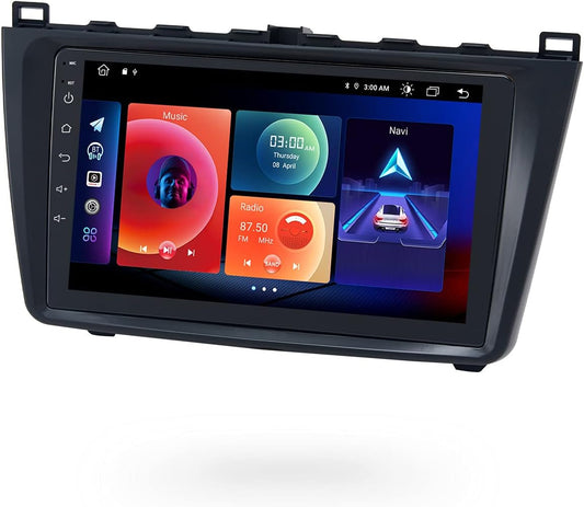 Roadanvi voor Mazda 6 2009 2010 2011 2012 Android Auto Radio Carplay bluetooth 5.0 4GB RAM + 64GB ROM 9 "Touchscreen 1280x720 DAB Wifi Bluetooth Auto GPS Navigatie