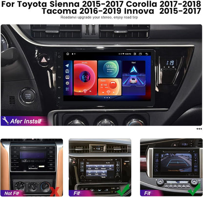 Roadanvi F10 For Toyota Universal Corolla Camry 2014-2022 Car Stereo Apple Carplay Android 10 DSP GPS NAvigation