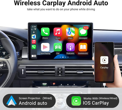 Roadanvi 10.2" 8G+128G HD Android Car Radio for VW Golf 7 2012 2013 2014 2015 2016 2017 2018 2019 Carplay Android Auto Car Stereo QLED Touchscreen 1280x720 Head Unit 5G WiFi GPS Navigation