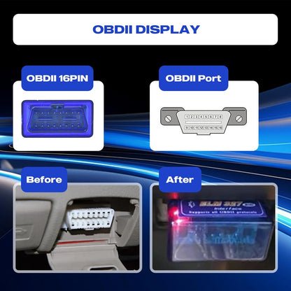 Roadanvi OBD2 Car Automotive Diagnostic Scanner Save & Share Reports Torque app Plug into Car Directly Car Diagnostic Scanner Tool Accessory