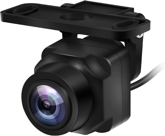 Roadanvi AHD 1080P Reverse/Front Rear View Camera, 170° Wide Angle HD Night Vision Front Camera, IP68 Waterproof Universal Camera, Fisheye Correction Backup Cams Reversing Parking Kit