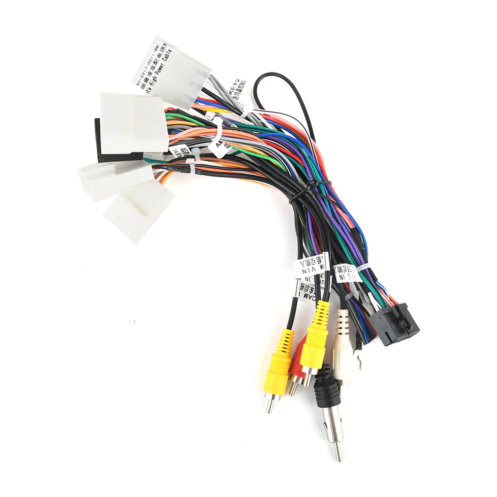 Roadanvi Car Radio Installation CAN-Bus Adapter & Wire Harness for Toyota Camry Corolla Fortuner 2012-2015 Prado 2014-2018, CB004 Canbus Decoder Support JBL Amplifier SWC AUX 360 Camera