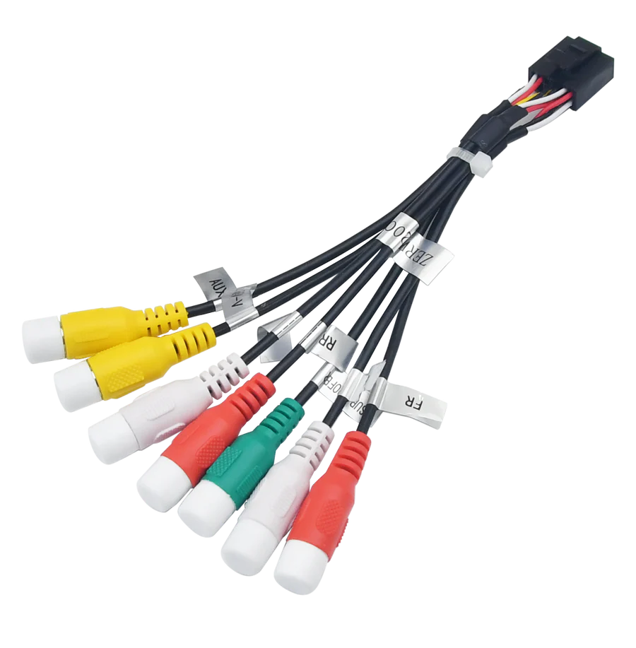 RCA cable-A01 cable---DSP motherboard, Audio Output
