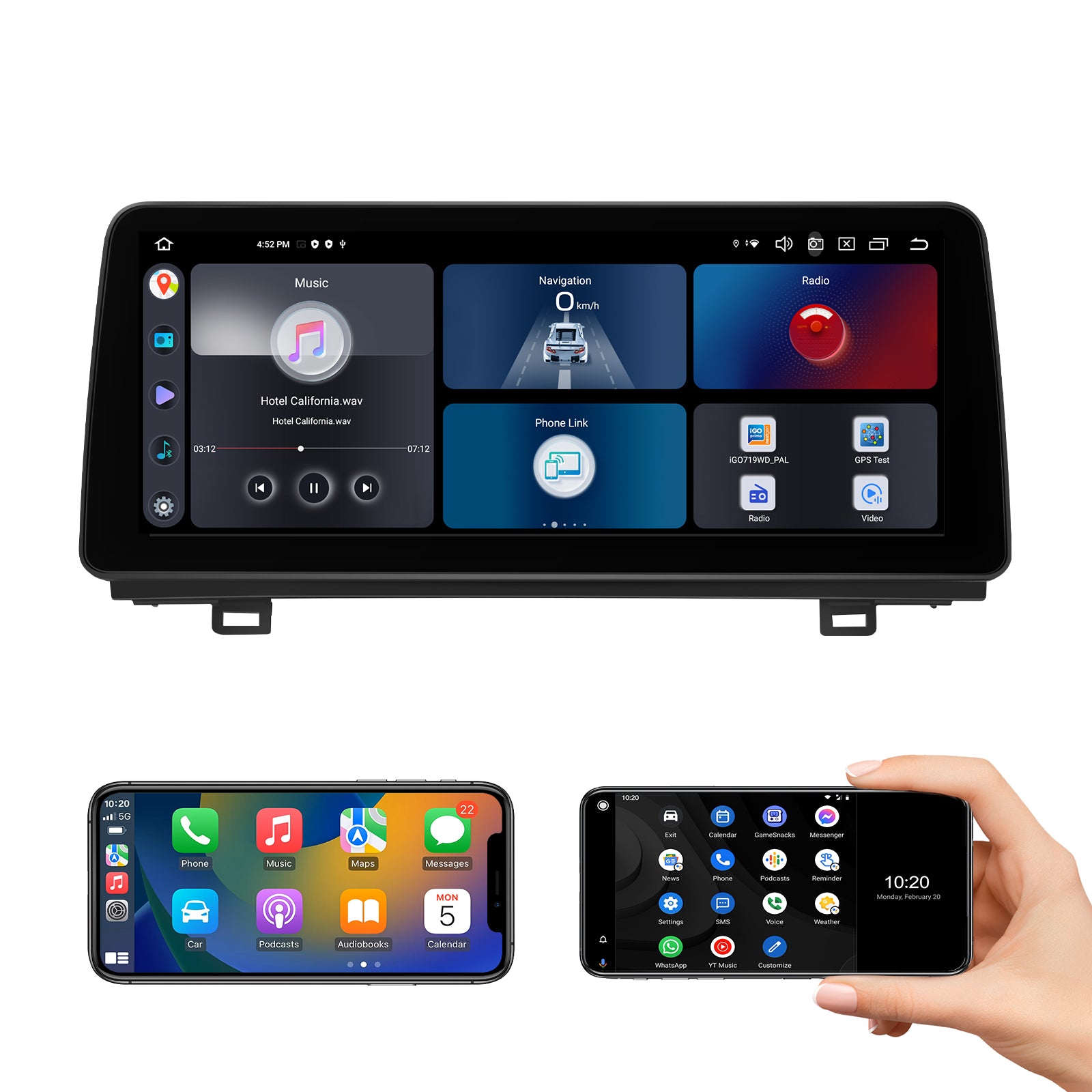 Car Stereo for Honda Accord 10th 2018-2021