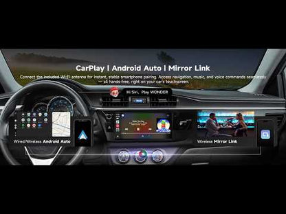 Roadanvi Android 14 6G+128GB 10.33" Car Stereo for Toyota Corolla 2014-2016 Wireless Carplay & Android Auto,Bluetooth 5.2 Head Unit,4G LTE,5G WiFi,QLED Touch Screen Radio,GPS Navigation,X14 Series